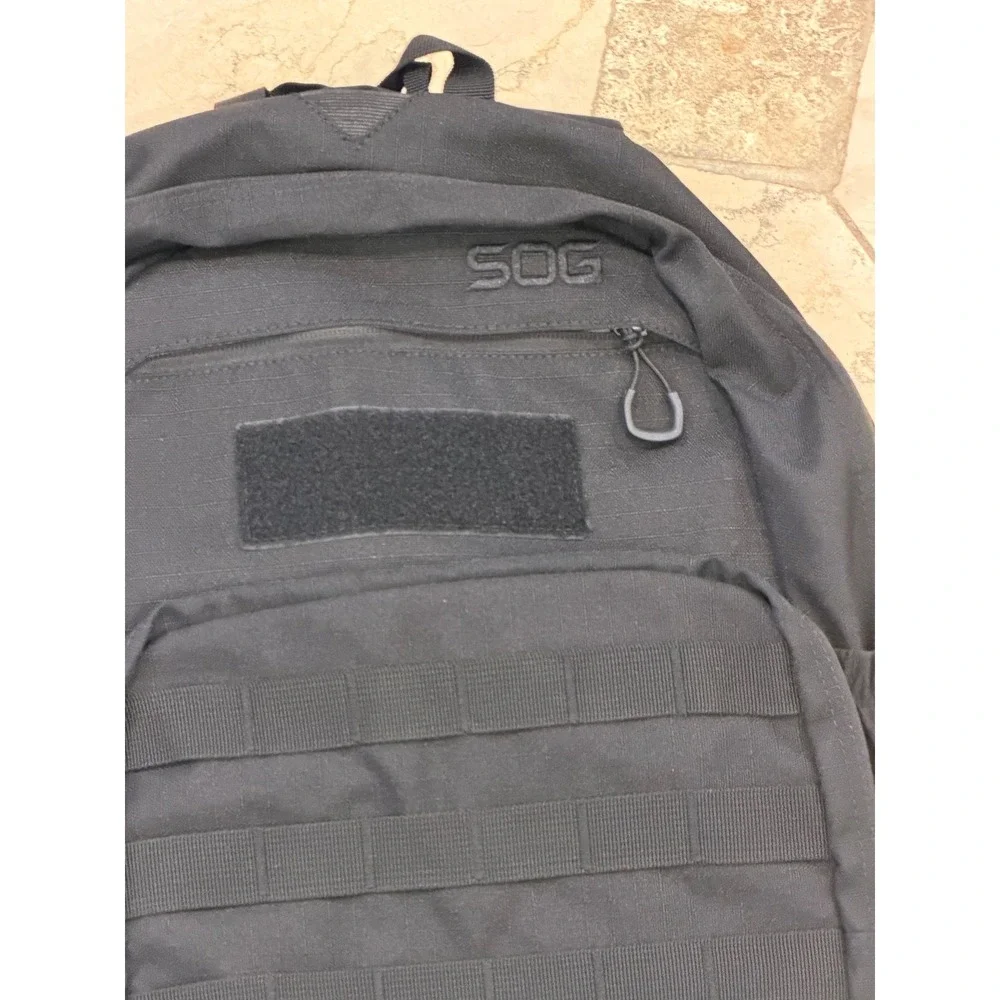 SOG Ninja Tactical Daypack Black MOLLE Military Style Backpack 24.2L EDC Bag New